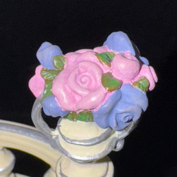 Collector Gallery Resin Cinderella Clock figurine Glass slipper Disney - 1496 - Picture 7 of 13